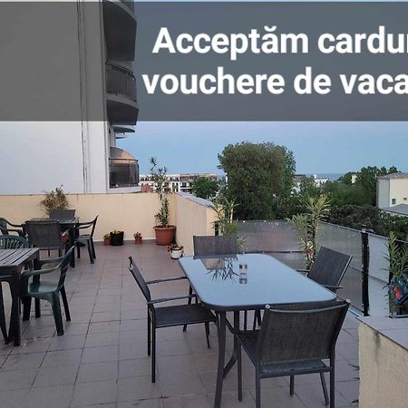 Cazare Eforie Nord, Plaja Acapulco, Garsoniere Four Studios, Bucatarie Comuna, Baie Proprie, Etaj 4, Fara Lift Exterior foto